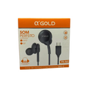 Fone de Ouvido a’GOLD com Entrada Tipo-C
