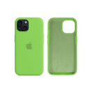 Capa de Silicone Premium iPhone 15 – Interior Aveludado, Multicor