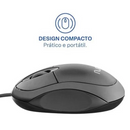 Mouse com Fio Multi MF100 – Simples, Confiável e Eficiente
