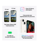 Apple iPhone 14 128GB Meia-noite 6,1” 12MP - iOS 5G