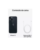 Apple iPhone 14 128GB Meia-noite 6,1” 12MP - iOS 5G
